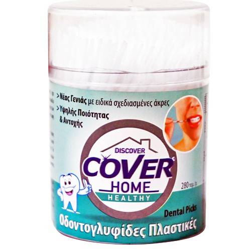 COVER οδοντογλυφίδες πλαστικές 280τεμ