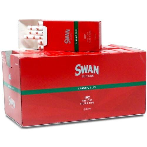 SWAN φιλτράκια classic slim κόκκινα 20x102τεμ