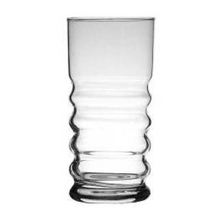 UNIGLASS ποτήρι γυάλινο νερού twist 38cl 3τεμ 91805