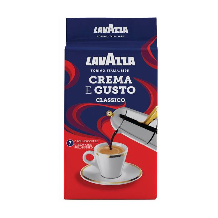 LAVAZZA καφές espresso Crema e Gusto αλεσμένος 250gr