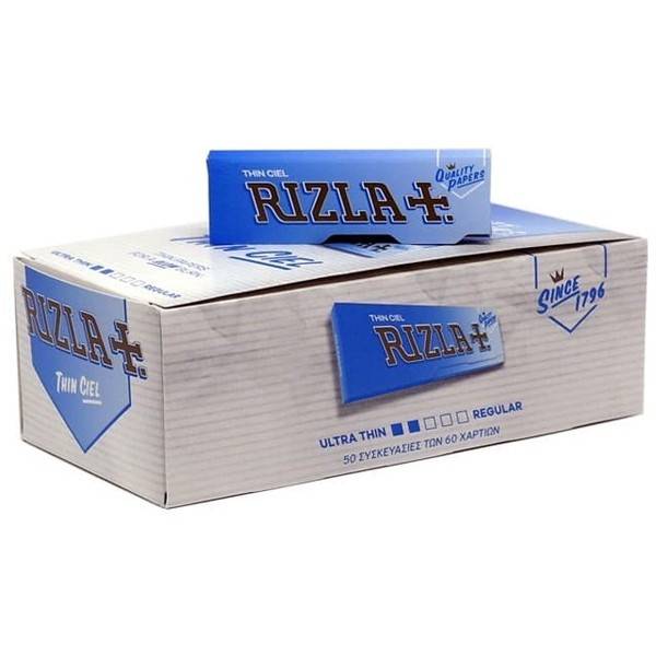 RIZLA τσιγαρόχαρτο σιέλ 50x60φ