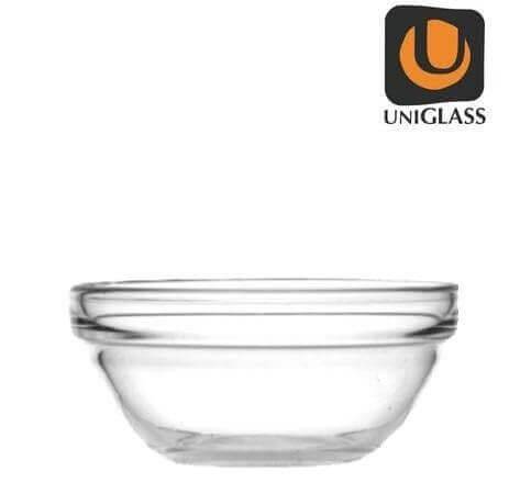 UNIGLASS μπωλ γυάλινο 75mm 6τεμ 44817