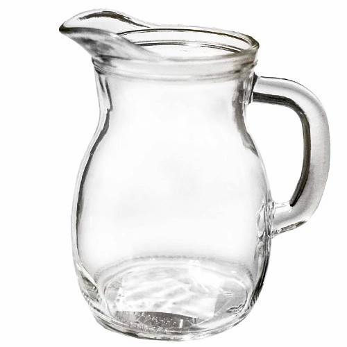 UNIGLASS κανάτα λευκή bistrot 1lt 39012