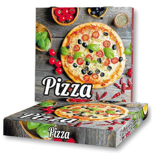 PIZZA COLOR κουτιά συσκευασίας 20x20x4cm 100τεμ