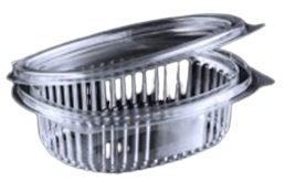 LUX PLAST σωσάκι με καπάκι 100ml 100τεμ ft209-100