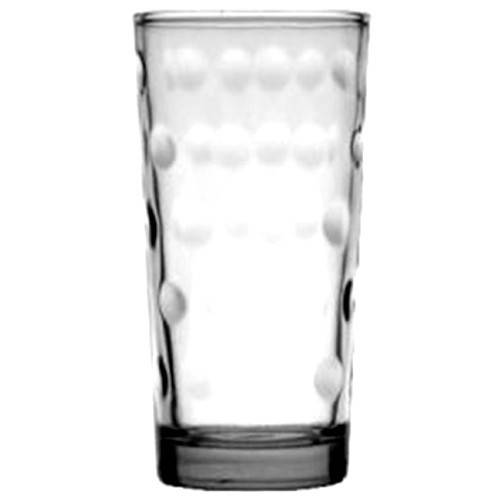 UNIGLASS ποτήρι γυάλινο νερού pop 24,5cl 6τεμ 51056