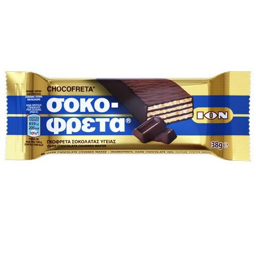 ΙΟΝ σοκοφρέτα υγείας 20x38gr