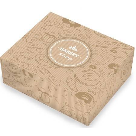 LUXURY κουτί φούρνου με σχέδιο bakery shop no2 10kg