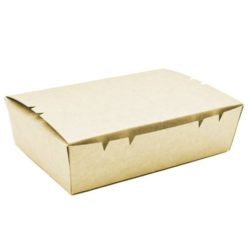 Κουτιά snack box kraft 12x8,8x3,7cm 75τεμ
