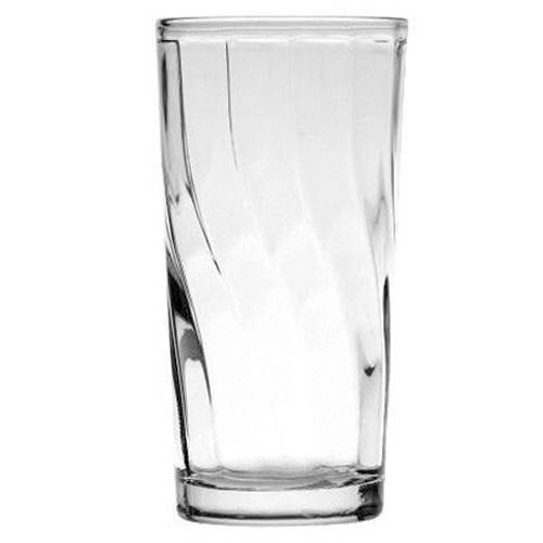 UNIGLASS ποτήρι γυάλινο νερού kyknos 24,5cl 6τεμ 51053