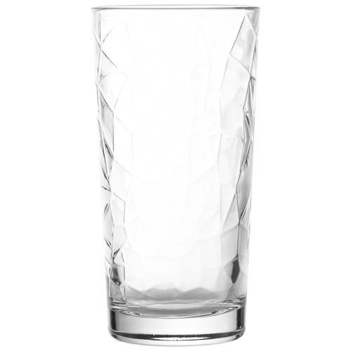 UNIGLASS ποτήρι γυάλινο νερού diamond 24,5cl 6τεμ 51150