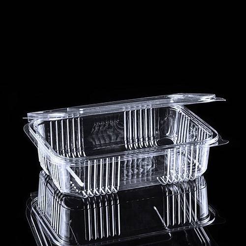 LUX PLAST σκεύος pet παραλληλόγραμμο με καπάκι 1250gr 50τεμ