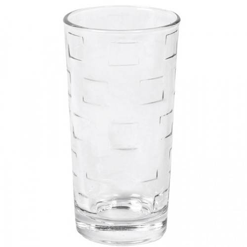 UNIGLASS ποτήρι γυάλινο νερού kyvos 24,5cl 6τεμ 51050