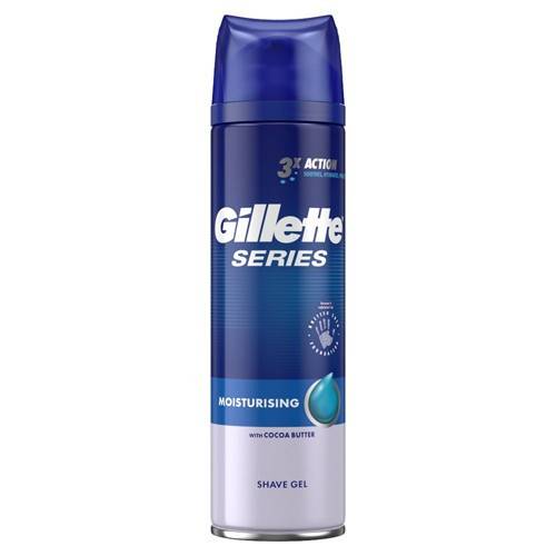GILLETTE gel ξυρίσματος moisturising 200ml