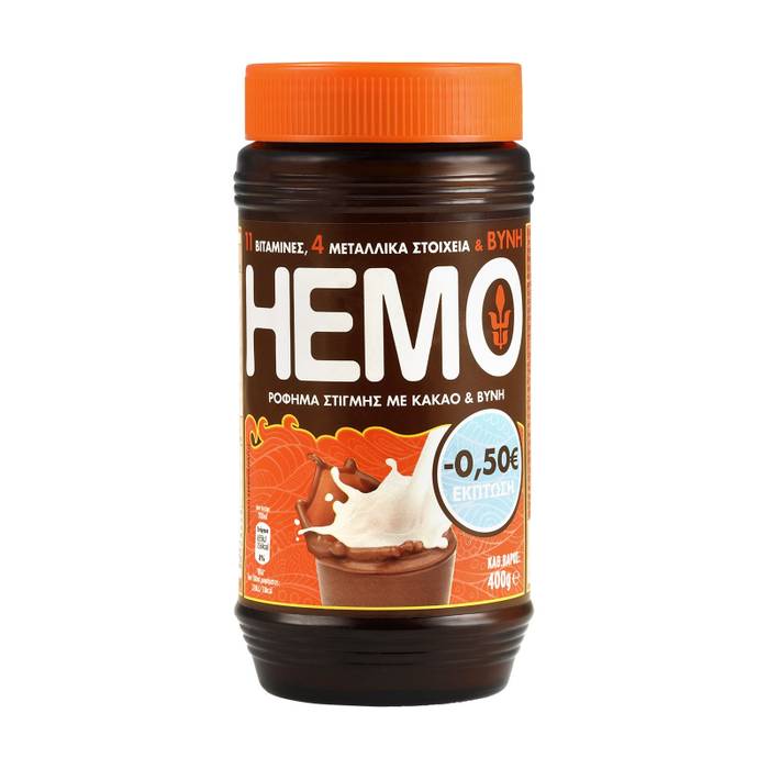 ΓΙΩΤΗΣ hemo βιταμινούχο ρόφημα βάζο 400gr