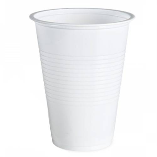 LUX PLAST ποτήρι αυτ/του πωλητή λευκό 200ml 100τεμ
