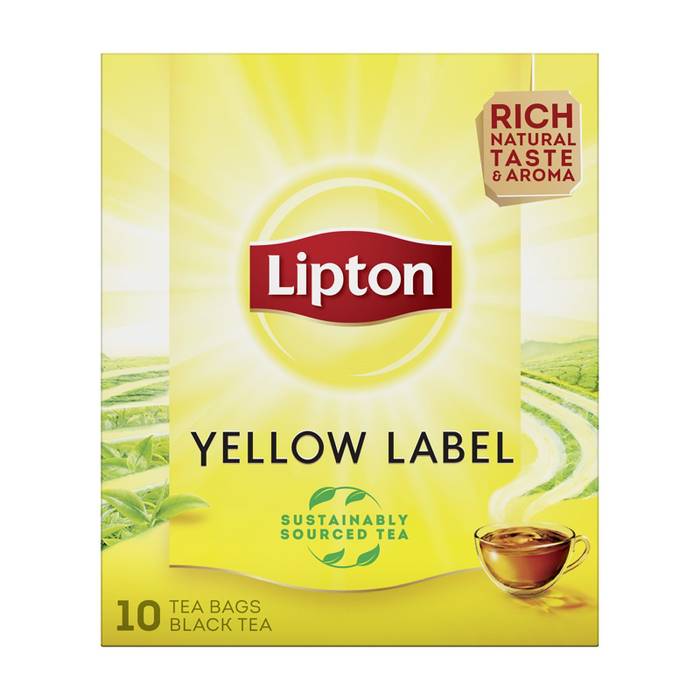 LIPTON τσάι yellow label 10τεμ