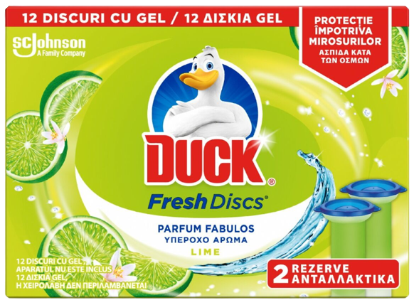 DUCK fresh discs lime 2x36ml