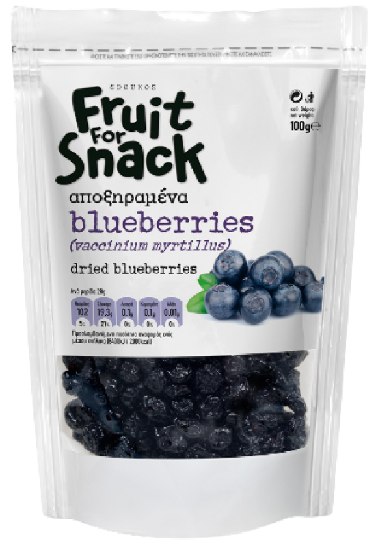 SDOUKOS fruit for snack αποξηραμένα blueberries 100gr