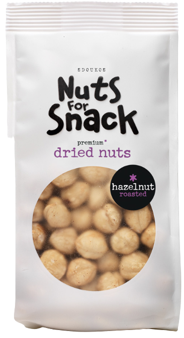 SDOUKOS nuts for snack φουντούκι ψημένο 200gr