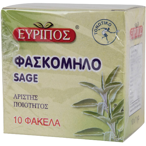 EVRIPOS αφέψημα φασκόμηλο 10x1gr