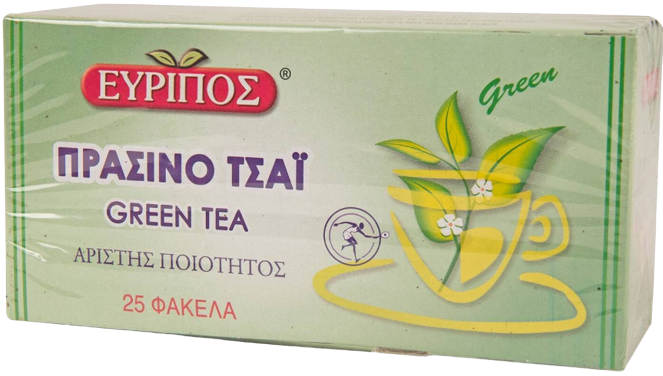 EVRIPOS τσάι πράσινο 25x1,5gr