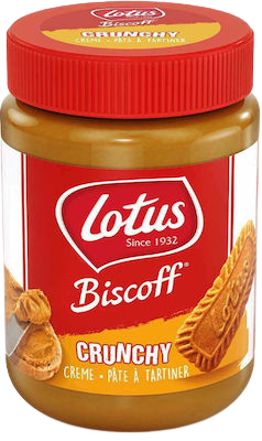 LOTUS BISCOFF άλλειμα μπισκότου πραλίνα crunchy 380gr