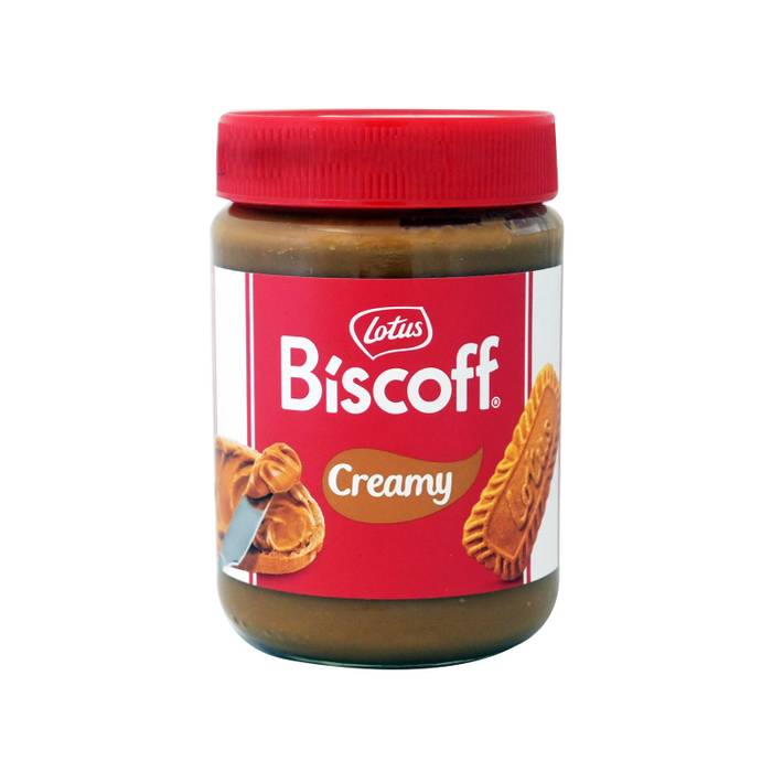 LOTUS BISCOFF άλλειμα μπισκότου πραλίνα creamy 400gr