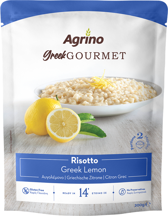 AGRINO bistro ριζότο αυγολέμονο 200gr