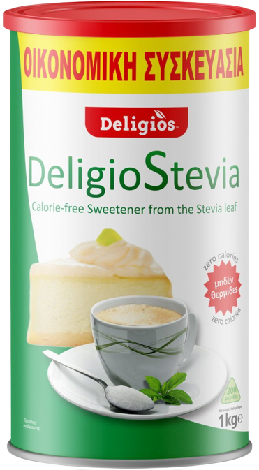 DELIGIOS γλυκαντικό με στέβια 1kg