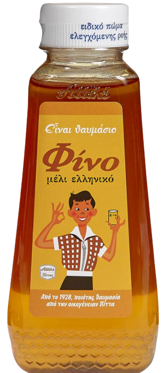 ΦΙΝΟ μέλι ελληνικό κωνοφόρων δέντρων 470gr