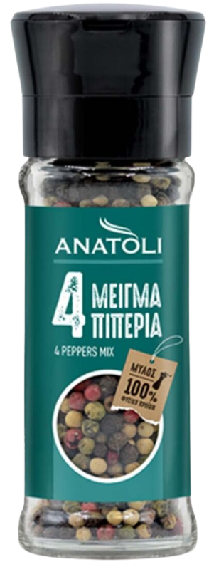 ANATOLI πιπέρι μείγμα 4 πιπεριών 35gr