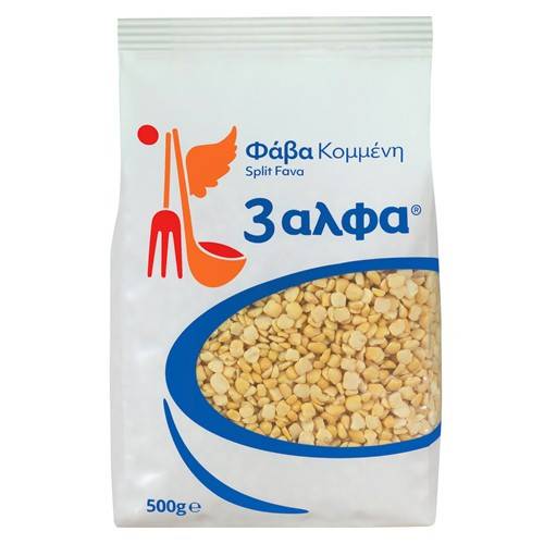 3ΑΛΦΑ φάβα κομμένη 500gr