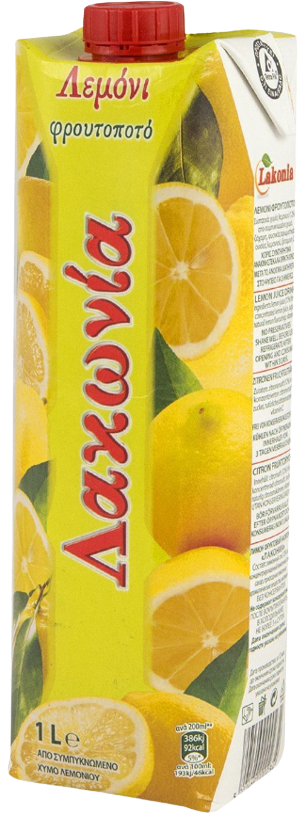 ΛΑΚΩΝΙΑ φρουτοποτό λεμόνι 1lt