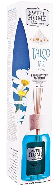 SWEET HOME αρωματικό χώρου με sticks ταλκ 100ml