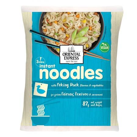 ORIENTAL EXPRESS 3' noodles με γεύση πάπια πεκίνου 87gr