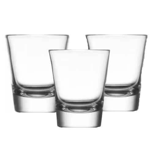UNIGLASS ποτήρι γυάλινο για σφηνάκι ή λικέρ dora 4,5cl 96τεμ 56031