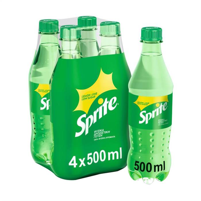 SPRITE αναψυκτικό γκαζόζα 4x500ml