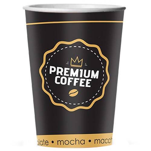 PREMIUM COFFEE χάρτινα ποτήρια 12-14oz 50τεμ