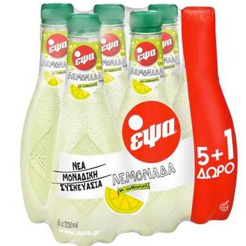 ΕΨΑ αναψυκτικό λεμονάδα μπουκάλι 6x330ml