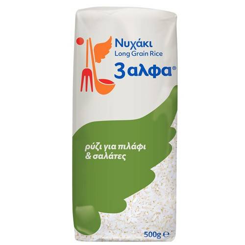 3ΑΛΦΑ ρύζι νυχάκι 500gr