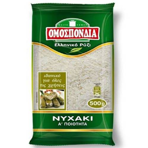 ΟΜΟΣΠΟΝΔΙΑ ρύζι νυχάκι 500gr