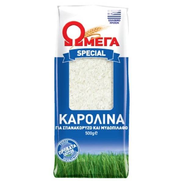 ΩΜΕΓΑ special ρύζι καρολίνα 500gr
