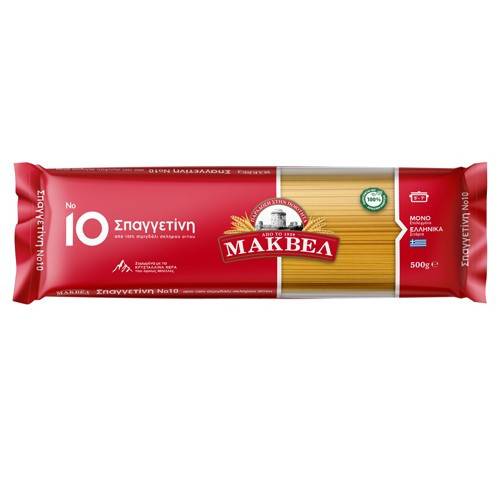 ΜΑΚΒΕΛ ζυμαρικά σπαγγέτι No10 500gr