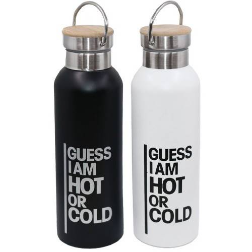 CYCLOPS guess θερμός ανοξείδωτος με ξύλινο καπάκι 500ml