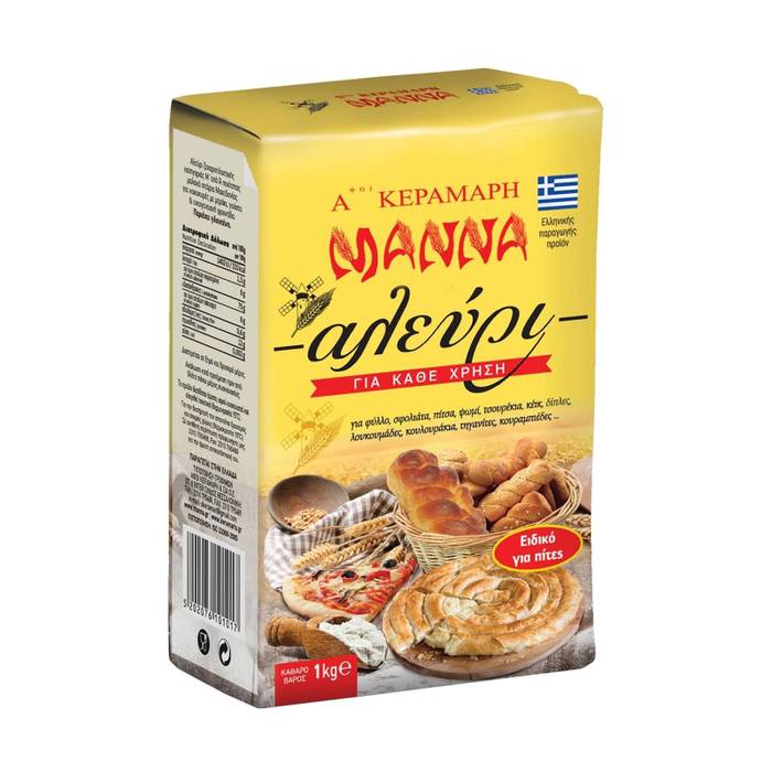 ΑΦΟΙ ΚΕΡΑΜΑΡΗ Μάννα αλεύρι για όλες τις χρήσεις 1kg
