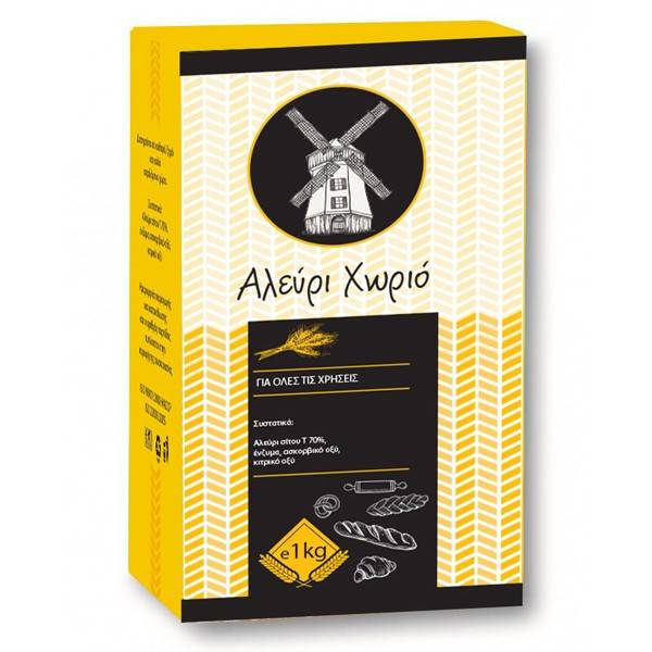 ΧΩΡΙΟ αλεύρι για όλες τις χρήσεις 1kg