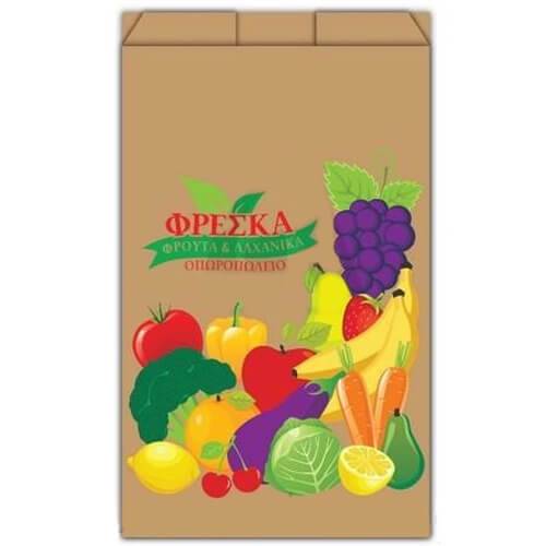 Χαρτοσακούλες μαναβικής 2000gr 10kg