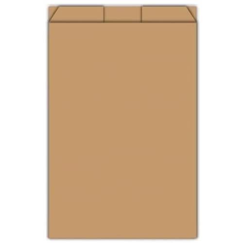 Χαρτοσακούλες κραφτ καφέ ατύπωτες 17x35cm 10kg