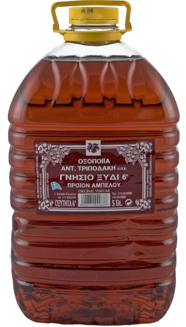ΤΡΙΠΟΔΑΚΗΣ ξύδι γνήσιο 5lt